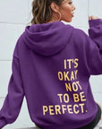 Milora | Damen Oversized Hoodie mit Statement-Print