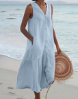 Soraya | Elegantes Kaftankleid mit V-Ausschnitt