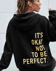 Milora | Damen Oversized Hoodie mit Statement-Print