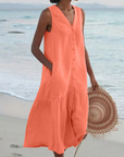 Soraya | Elegantes Kaftankleid mit V-Ausschnitt