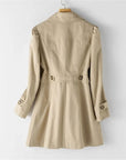 Valentina | Klassischer Damen Trenchcoat – Wasserdicht und elegant
