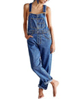 Elviana | Damen-Overall im Loose-Fit mit verstellbaren Trägern