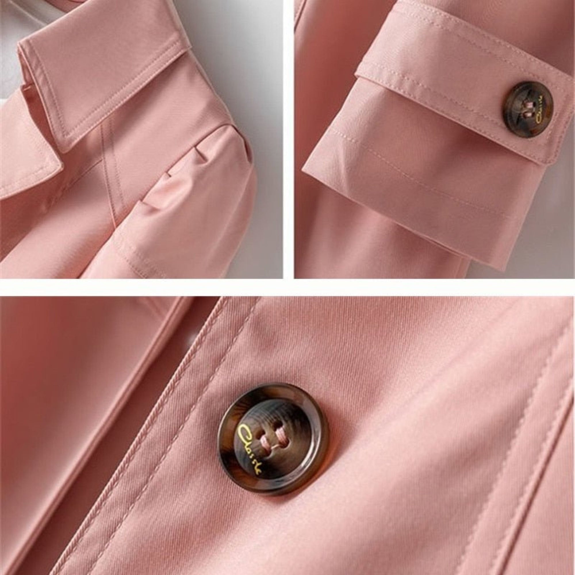 Valentina | Klassischer Damen Trenchcoat – Wasserdicht und elegant