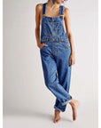 Elviana | Damen-Overall im Loose-Fit mit verstellbaren Trägern