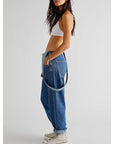 Elviana | Damen-Overall im Loose-Fit mit verstellbaren Trägern