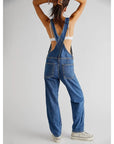 Elviana | Damen-Overall im Loose-Fit mit verstellbaren Trägern