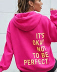 Milora | Damen Oversized Hoodie mit Statement-Print