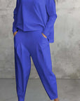 Elexia | 2-teiliges Damen-Streetwear-Set mit Bluse & Hose