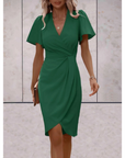 Lavinia | Elegantes Wickelkleid für Damen mit Festtagscharme