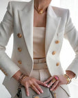 Chiara | Damenblazer mit goldenen Knöpfen