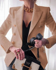 Chiara | Damenblazer mit goldenen Knöpfen