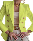 Chiara | Damenblazer mit goldenen Knöpfen