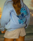 Liora | Hoodie mit Sonnenuntergangs-Print
