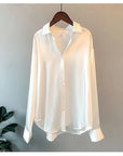 Celina | Elegante Satinbluse für Damen