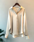 Celina | Elegante Satinbluse für Damen