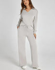 Alessia | Elegantes Loungewear-Set für Damen mit V-Ausschnitt