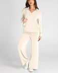 Alessia | Elegantes Loungewear-Set für Damen mit V-Ausschnitt