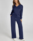 Alessia | Elegantes Loungewear-Set für Damen mit V-Ausschnitt