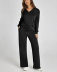 Alessia | Elegantes Loungewear-Set für Damen mit V-Ausschnitt