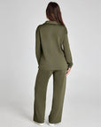 Alessia | Elegantes Loungewear-Set für Damen mit V-Ausschnitt