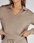 Alessia | Elegantes Loungewear-Set für Damen mit V-Ausschnitt
