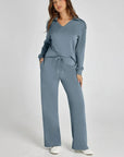 Alessia | Elegantes Loungewear-Set für Damen mit V-Ausschnitt