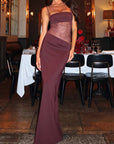 Celina | Figurbetontes Abend-Maxikleid