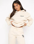 Alviva | Oversize Trainingsanzug mit Kapuze aus Fleece