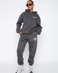 Alviva | Oversize Trainingsanzug mit Kapuze aus Fleece