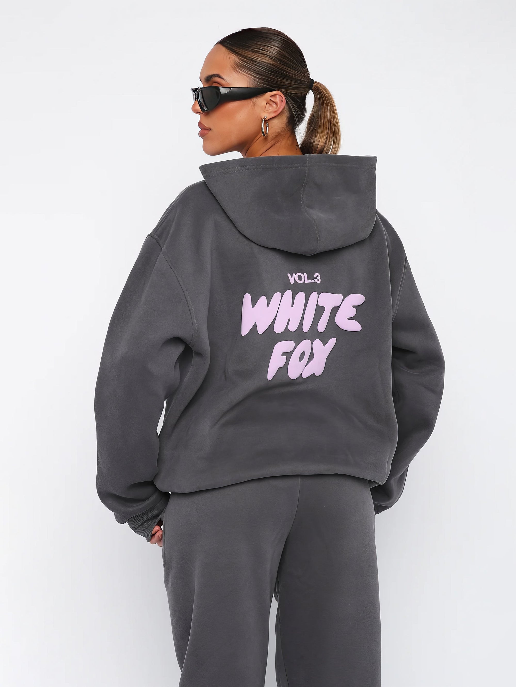 Alviva | Oversize Trainingsanzug mit Kapuze aus Fleece