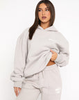Alviva | Oversize Trainingsanzug mit Kapuze aus Fleece