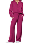 Leona | Damen Lounge-Set mit Reißverschluss und Jogginghose