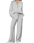 Leona | Damen Lounge-Set mit Reißverschluss und Jogginghose
