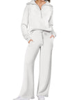 Leona | Damen Lounge-Set mit Reißverschluss und Jogginghose