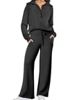 Leona | Damen Lounge-Set mit Reißverschluss und Jogginghose
