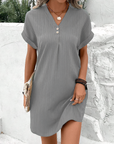 Valene | Luftige Sommerkleid mit V-Ausschnitt für Damen