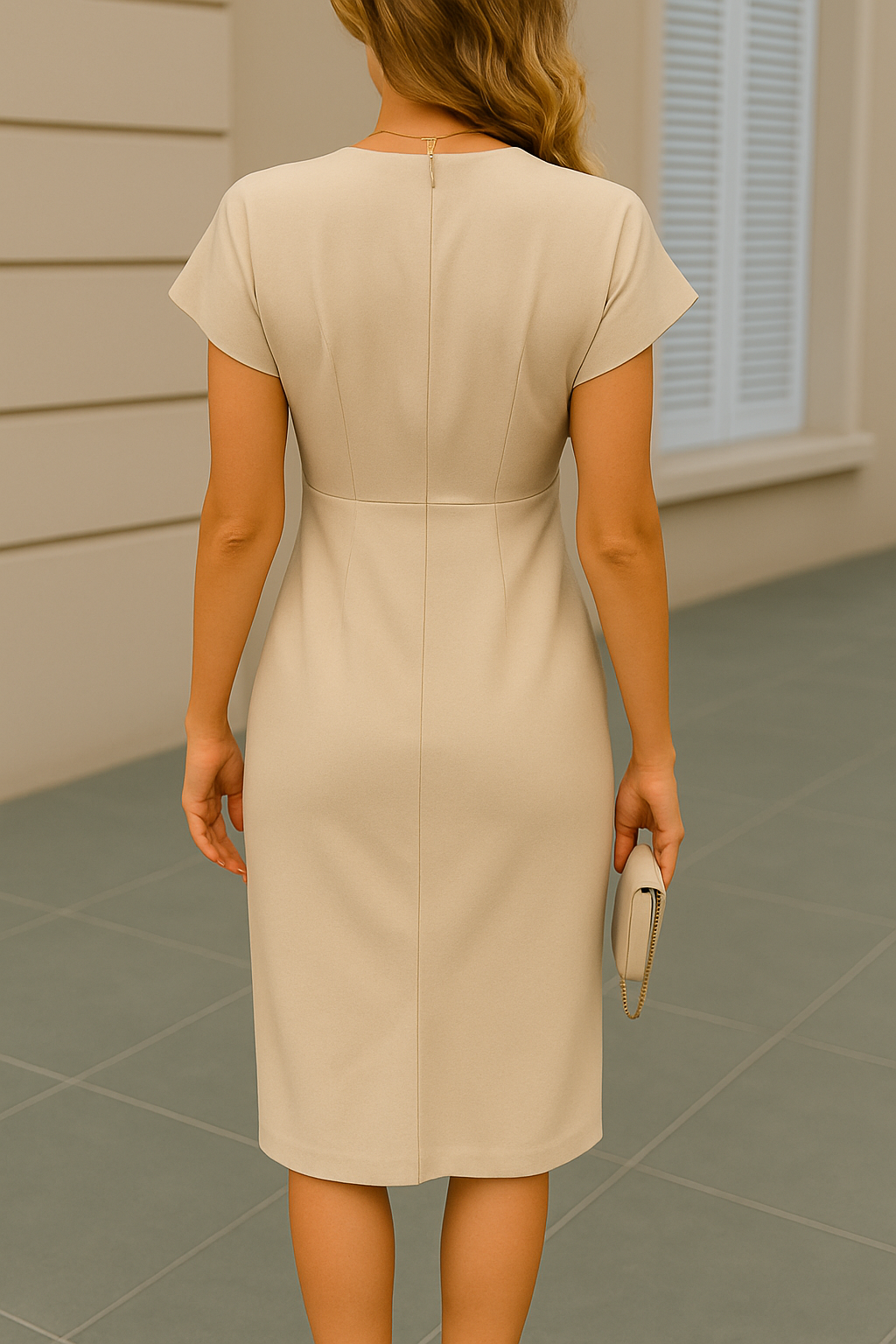 Emilia | Wickelkleid in Midi-Länge mit schmeichelnder Taille
