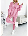 Daria | Dreiteiliges Oversized Hoodie-Loungewear-Set für Damen