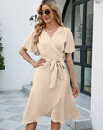 Elara | Elegantes Damen-Wickelkleid