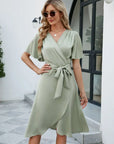 Elara | Elegantes Damen-Wickelkleid