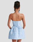 Zoë | Elegantes Mini-Sommerkleid mit Schleifendetail