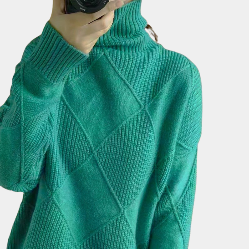 Hedwig | Damenpullover in Oversized-Form mit weichem Fall