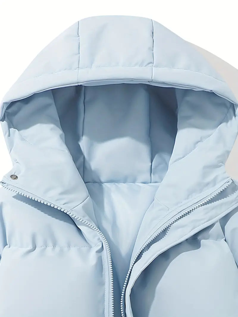 Laura | Klassische warme Jacke mit Kapuze