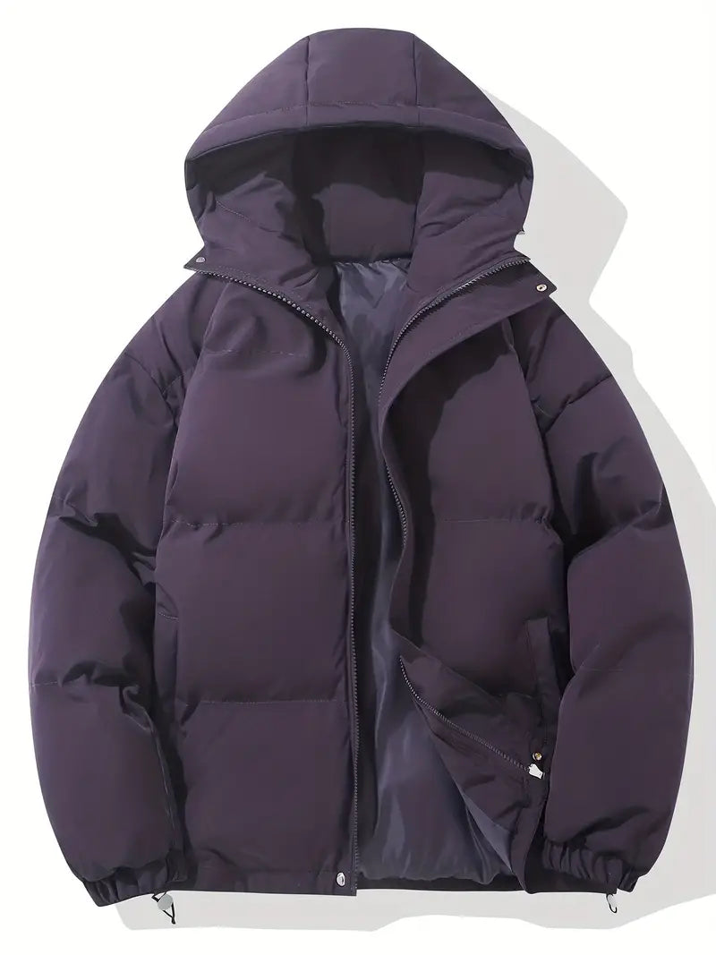 Laura | Klassische warme Jacke mit Kapuze
