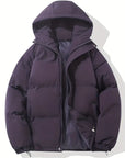 Laura | Klassische warme Jacke mit Kapuze