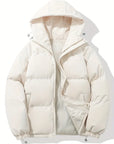 Laura | Klassische warme Jacke mit Kapuze