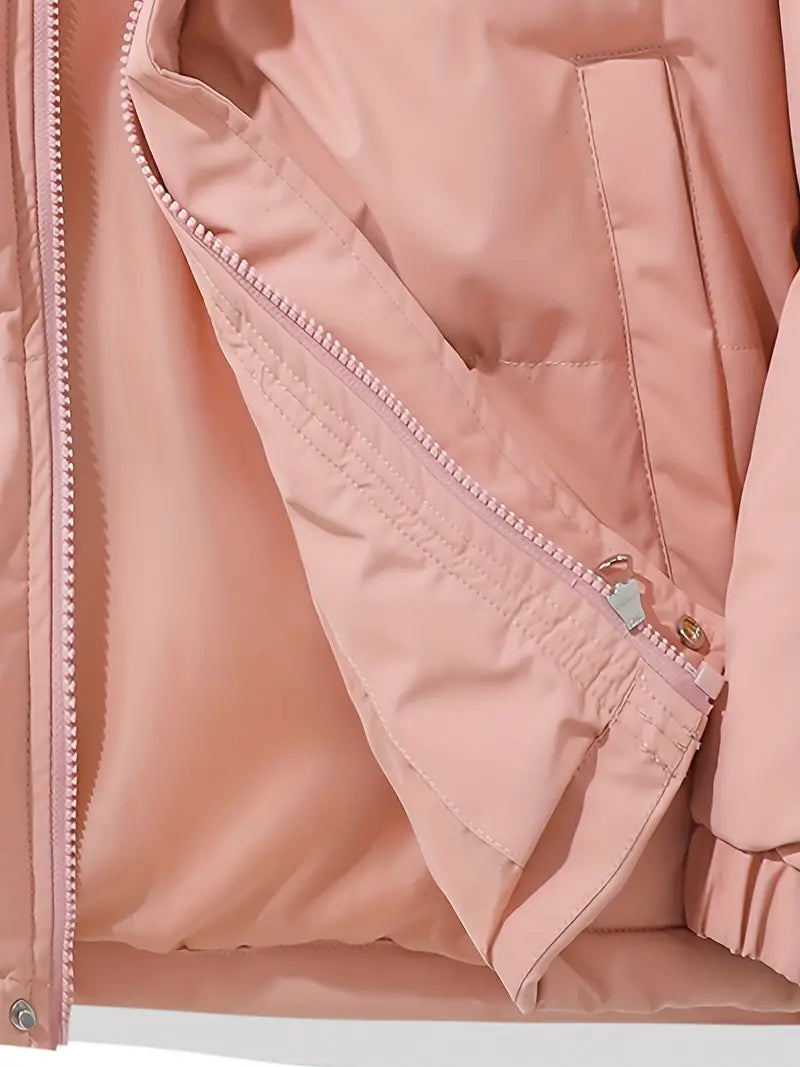 Laura | Klassische warme Jacke mit Kapuze