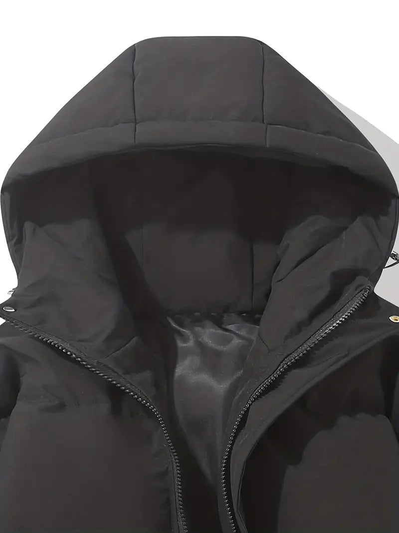 Laura | Klassische warme Jacke mit Kapuze