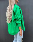Layla | Lässige Streetwear-Bluse mit Knöpfen für Damen