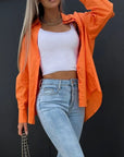 Layla | Lässige Streetwear-Bluse mit Knöpfen für Damen